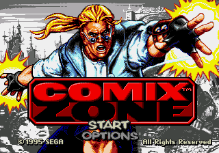 Comix Zone (USA) (Sega Smash Pack 2)